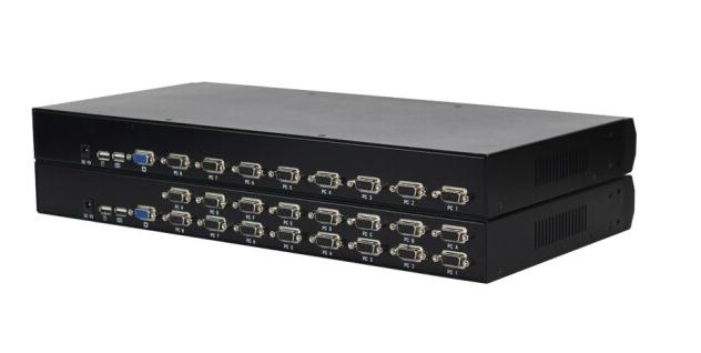 kvm切換器32口網(wǎng)口cat5機架式IP遠程數(shù)字 VGA MS-1008U